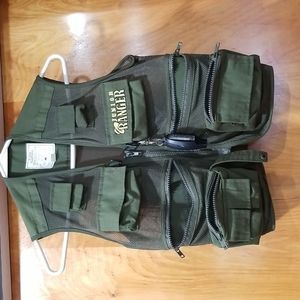 Boy's Green Junior Ranger Vest